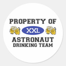 Propriété d'équipe potable d'astronaute adhésif