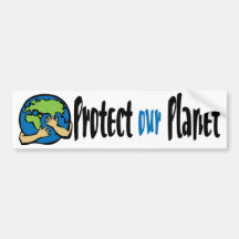 Protégez la planète adhésifs pour voiture