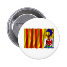 Provence-Alpes-Côte d'Azur ondulant le drapeau Badges Avec Agrafe