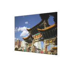 Province de la CHINE, Yunnan, Kunming. Voûte commé Toiles Tendues Sur Châssis