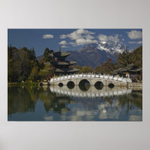 Province de la CHINE, Yunnan, Lijiang. Lijiang vie Posters