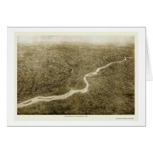 Proximité de Philadelphie, carte panoramique de PA