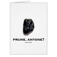 Pruneau, n'importe qui ? (Matière à réflexion l'hu Cartes De Vœux
