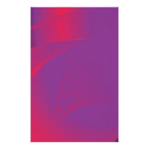 Psychedelic Lines Customized Stationery