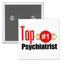 Psychiatre supérieur pin's avec agrafe