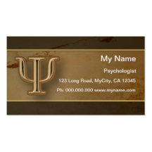 Psychologie Cartes De Visite Professionnelles
