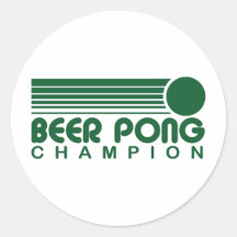 Puanteur de bière autocollant