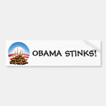 Puanteurs d'Obama Adhésif Pour Voiture