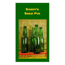Pub de Brew Cartes De Visite Personnelles