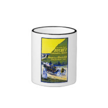 Publicité d'automobiles de Buchet - Français vinta Mug À Café