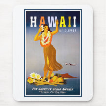 Publicité de cru de la Mousepad-Hawaï Tapis De Souris