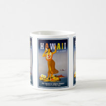 Publicité de cru de la Tasse-Hawaï