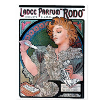 Publicité de parfum de Parfum Rodo de lance de Muc Cartes Postales