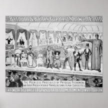 Publicité par affichage, "le Barnum et le Bailey Posters