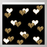 Puce de chocolat et biscuits de sucre affiches