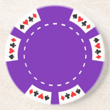 Puce pourpre de tisonnier et de jeu dessous de verre