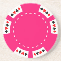 Puce rose de tisonnier et de jeu dessous de verre