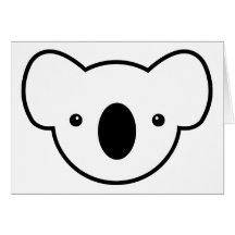 Pudding le koala carte de vœux