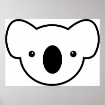 Pudding le koala poster