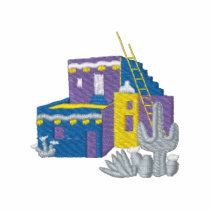 Pueblo polos brodés