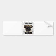 pug_5 adhésifs pour voiture