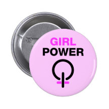 Puissance de fille badge