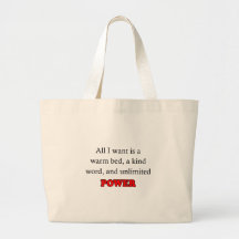 Puissance illimitée sacs en toile