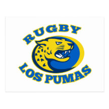 Pumas de visibilité directe de l'Argentine de rugb Carte Postale