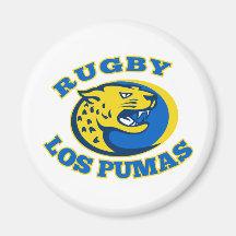Pumas de visibilité directe de l'Argentine de rugb Magnets Pour Réfrigérateur