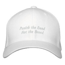 Punissez le contrat, pas la race casquette de baseball brodée