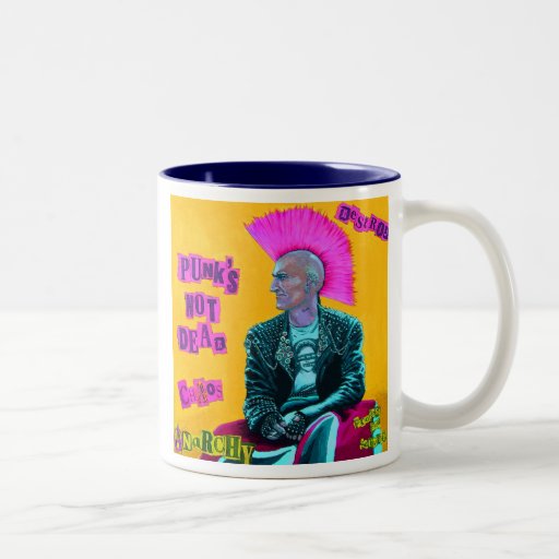 Punk Angleterre 1977 Tasse À Café