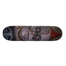PUNK DE ZOMBI PLATEAU DE SKATEBOARD