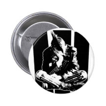 Punk GASPILLÉ Badges Avec Agrafe
