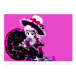 Punk gothique d'Emo de décorums de Manga Kawaii de Carte Postale