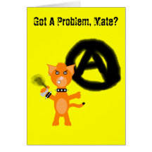 Punk KAT Carte De Vœux