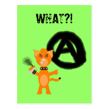 Punk KAT Carte Postale