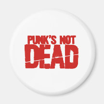 Punk non mort - jeu de Gamer de jeu vidéo Aimants Pour Réfrigérateur