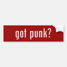 punk obtenu ? autocollants pour voiture