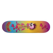 Punk rock Girly Skateboards Personnalisables