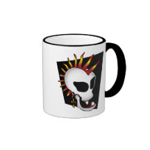 PUNK SKULL-2 TASSE