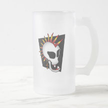 PUNK SKULL-2 TASSE