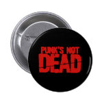 Punks pas complètement badge avec épingle