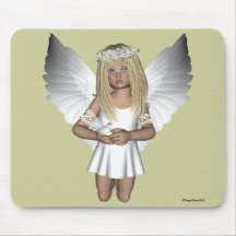 Pureté Mousepad d'enfant d'ange Tapis De Souris