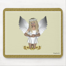 Pureté Mousepad d'enfant d'ange Tapis De Souris