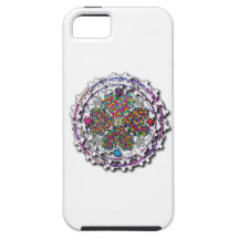 Puzzle de circulaire d'autisme coque iPhone 5 Case-Mate
