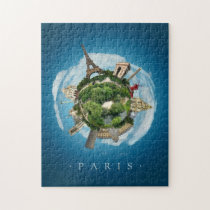 Puzzle de Paris de planète puzzles