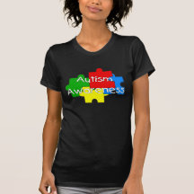 Puzzle de sensibilisation sur l'autisme (tee - shi t-shirt