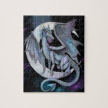 PUZZLE foncé gothique d'art d'imaginaire "de nuit 