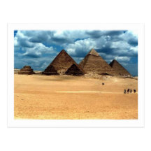 Pyramides des Gizeh Carte Postale
