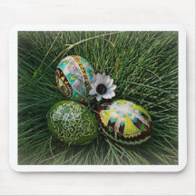 Pysanky coloré tapis de souris